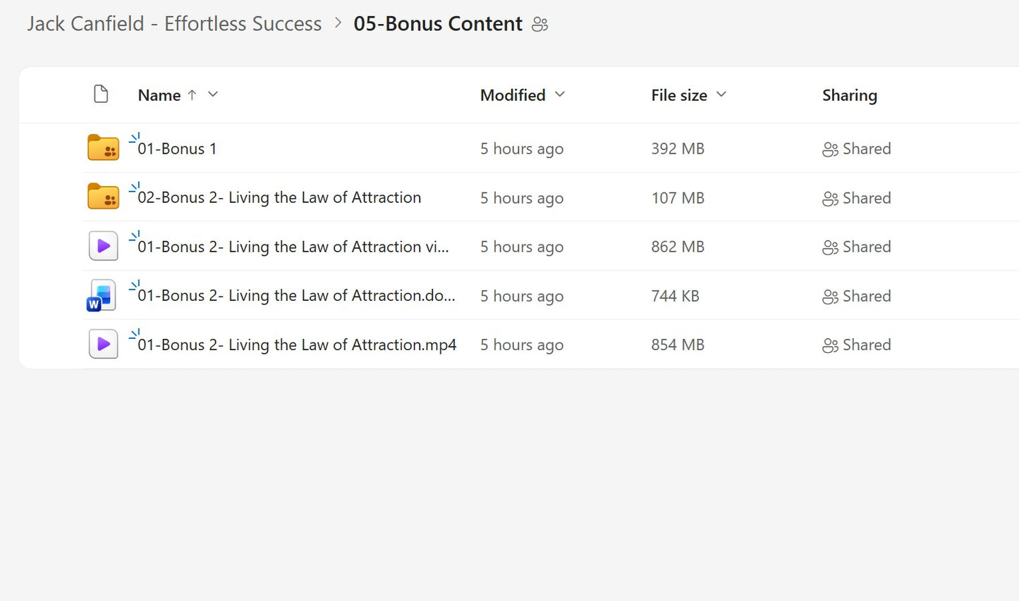 Jack Canfield - Effortless Success