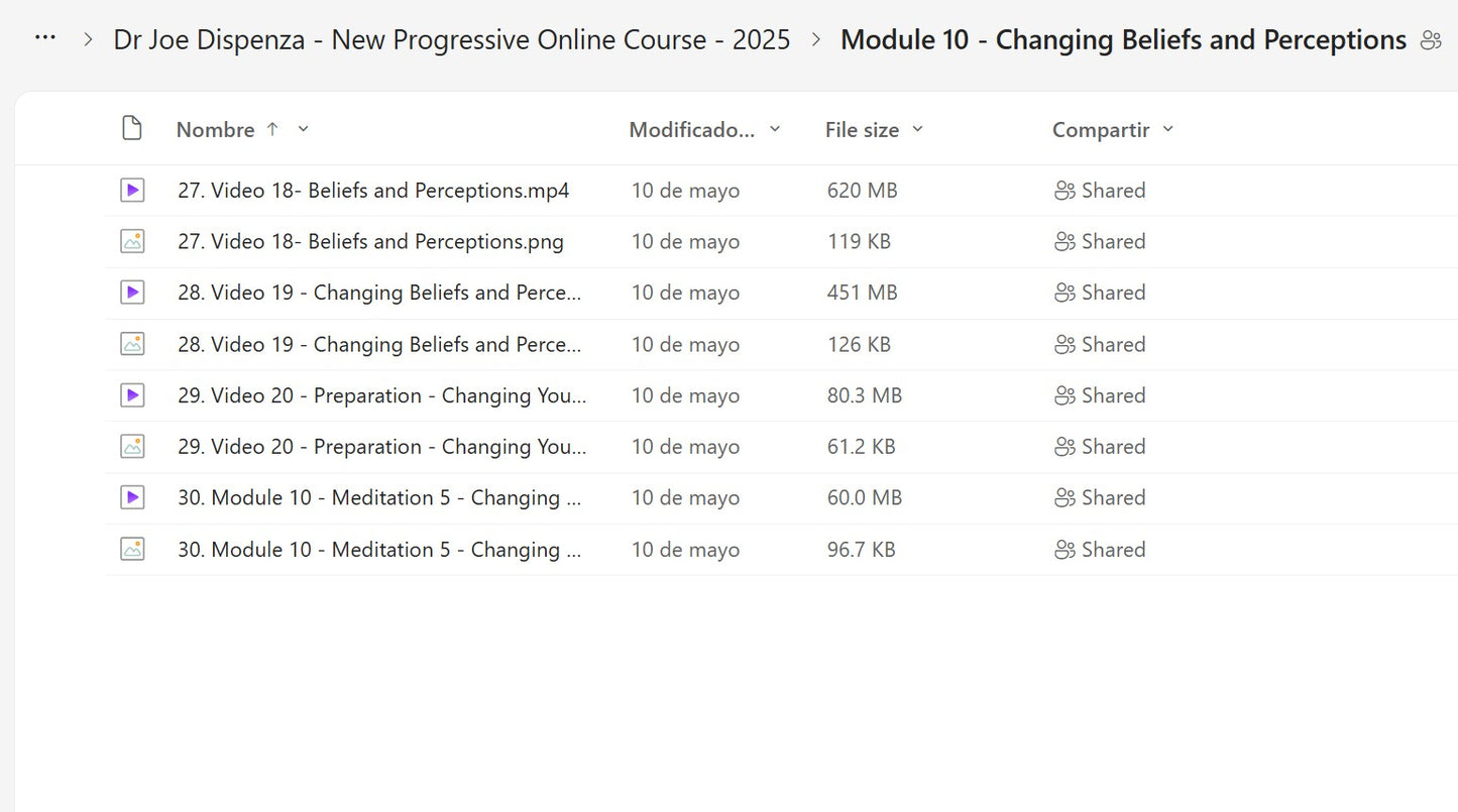 Joe Dispenza – New Progressive Online Course 2025