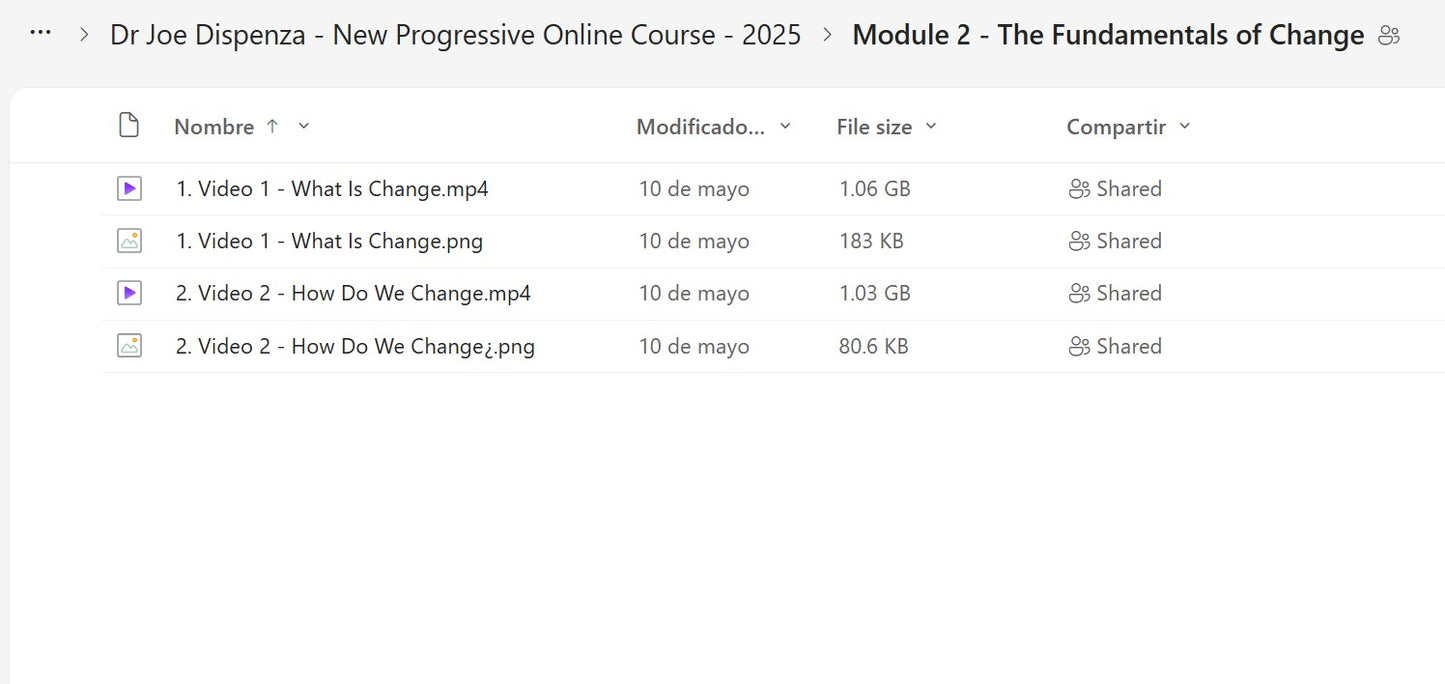 Joe Dispenza – New Progressive Online Course 2025
