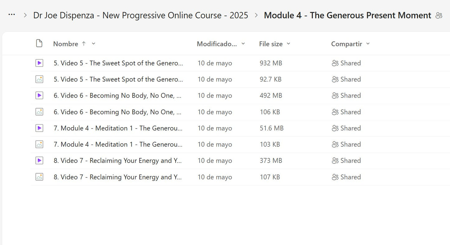 Joe Dispenza – New Progressive Online Course 2025