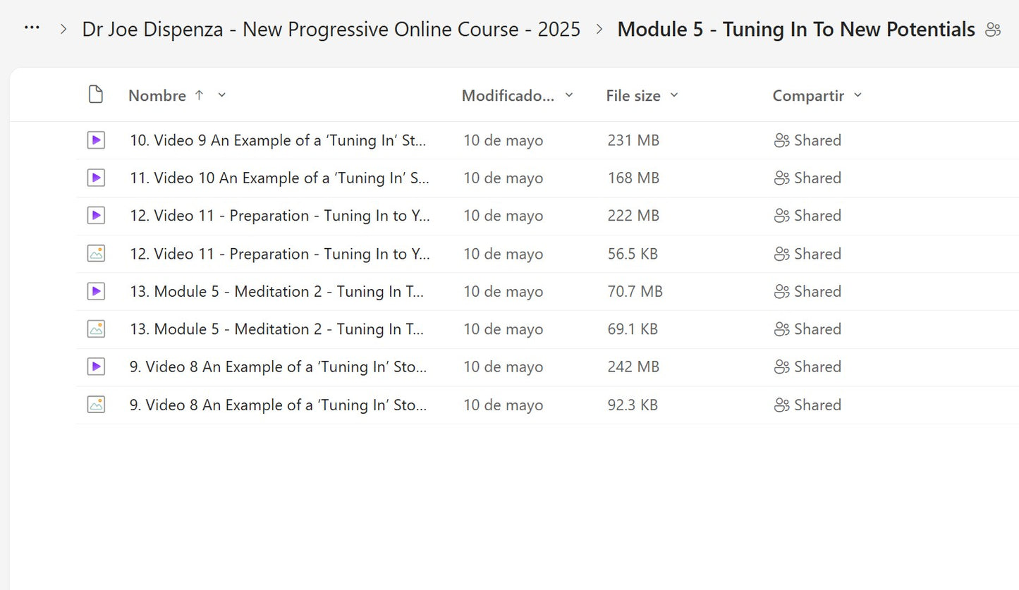 Joe Dispenza – New Progressive Online Course 2025
