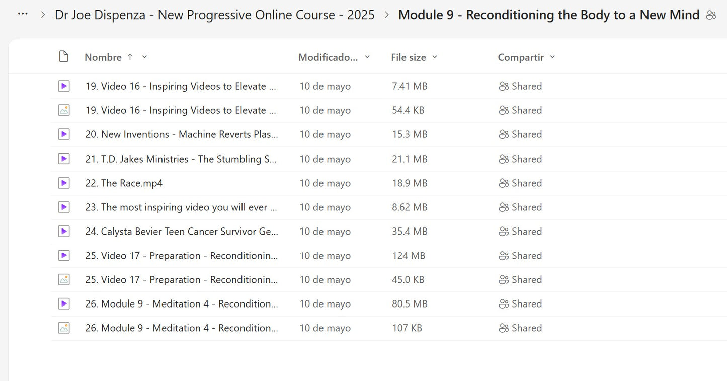 Joe Dispenza – New Progressive Online Course 2025