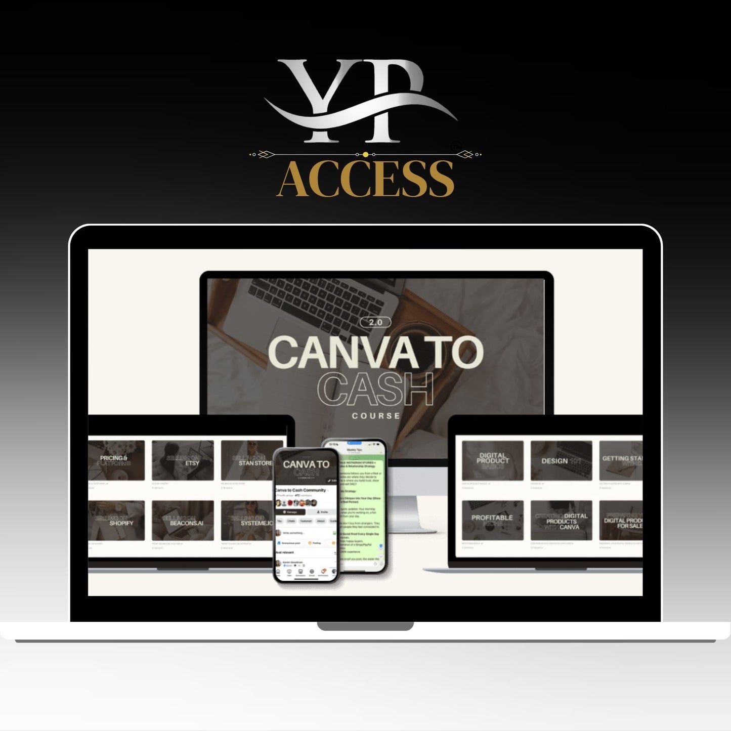 Karen Goodman – Canva to Cash 2.0 on yourpremiumaccess.com