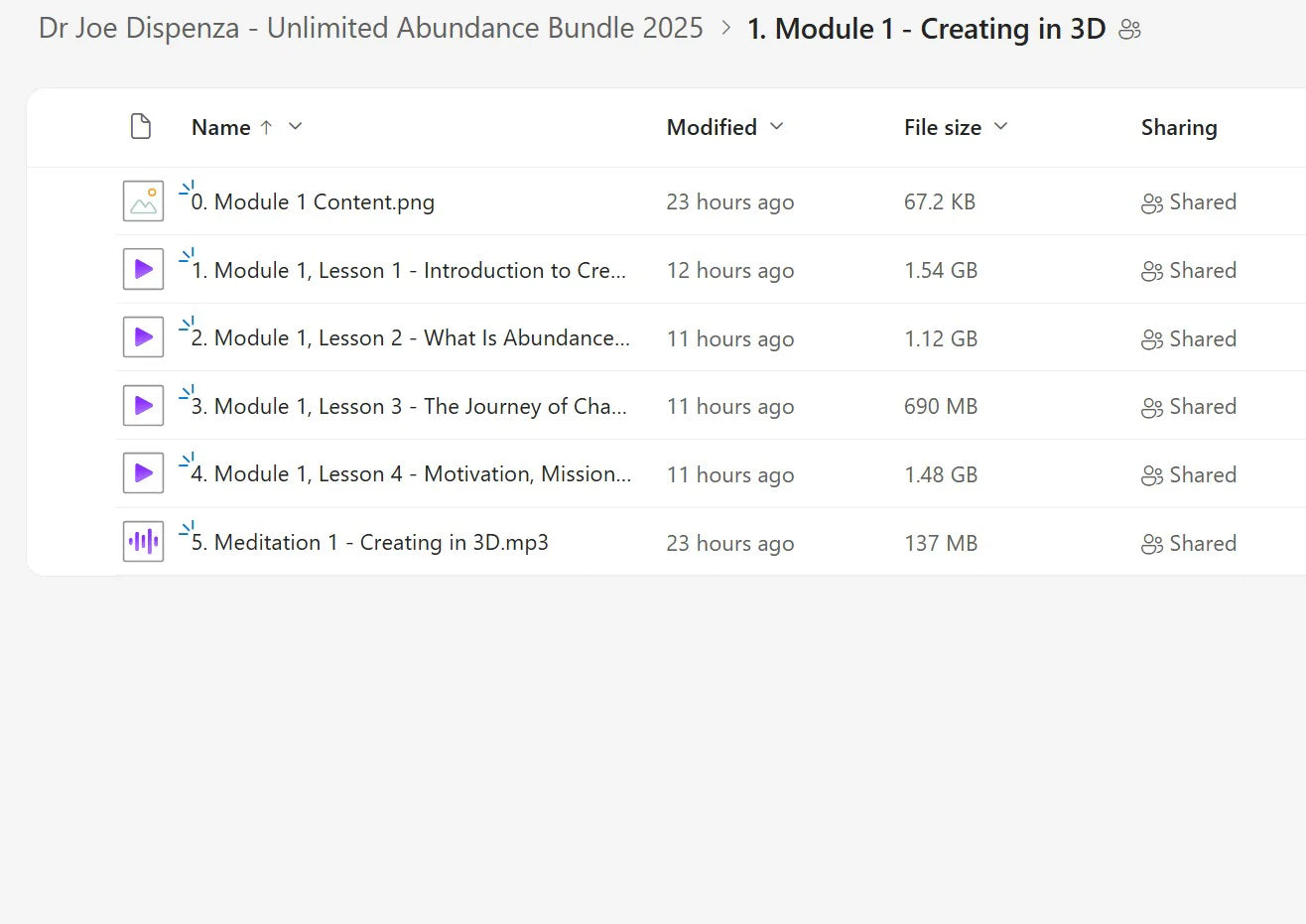 Dr Joe Dispenza - Unlimited Abundance Bundle