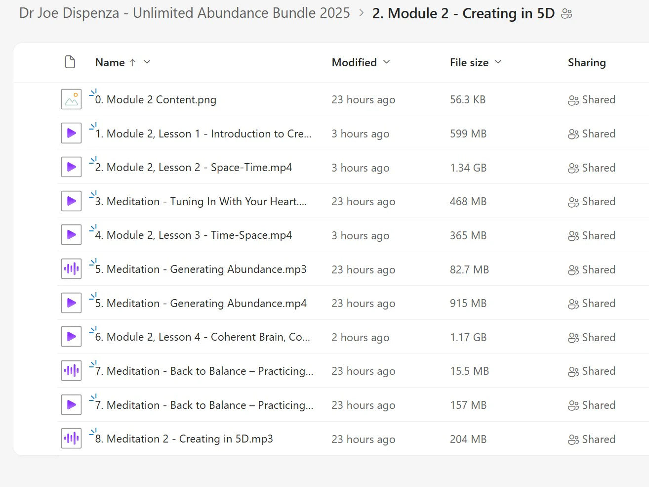 Dr Joe Dispenza - Unlimited Abundance Bundle