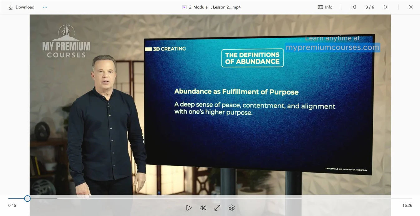 Dr Joe Dispenza - Unlimited Abundance Bundle