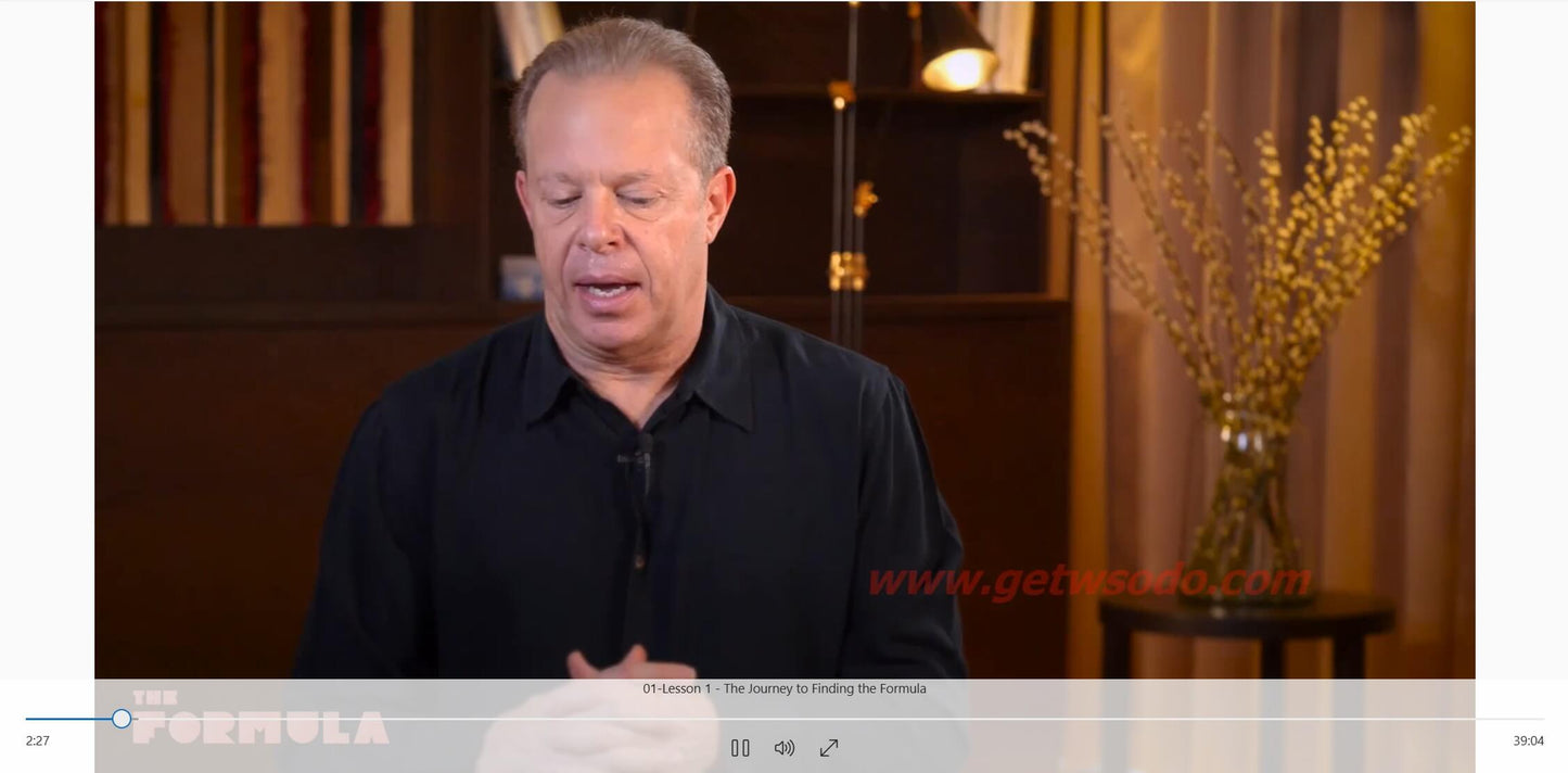 Dr Joe Dispenza - The Formula Online Course