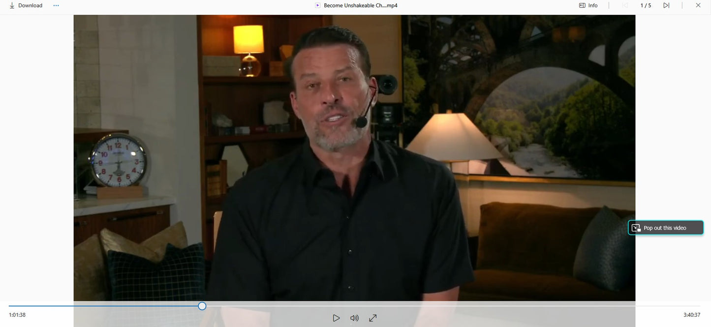 Tony Robbins - Become Unshakeable Challenge 2023